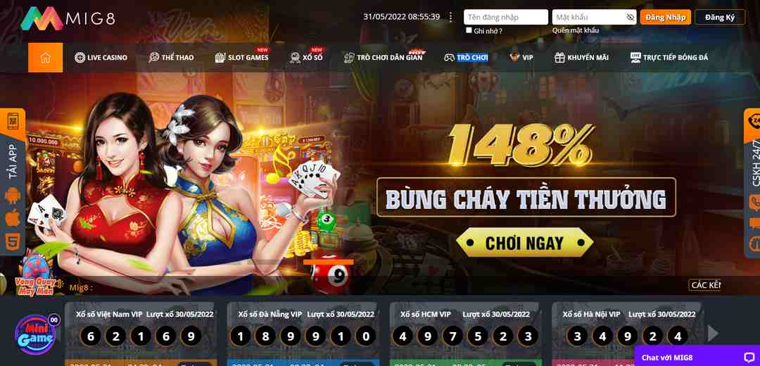 Ưu điểm của trang web game New88 - New88